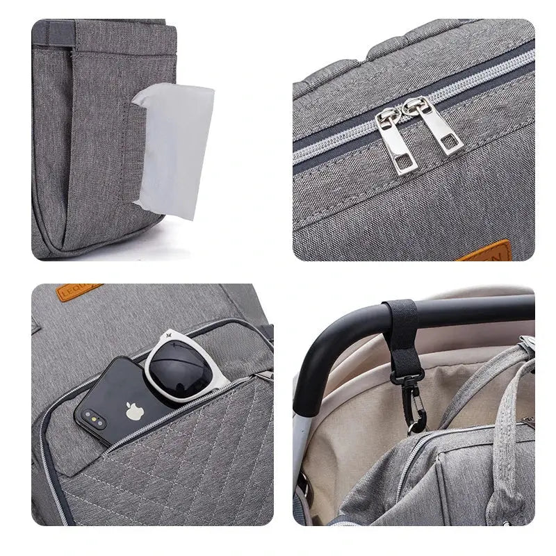 Sac à Dos à Langer LEQUEEN® grandiravecbebe