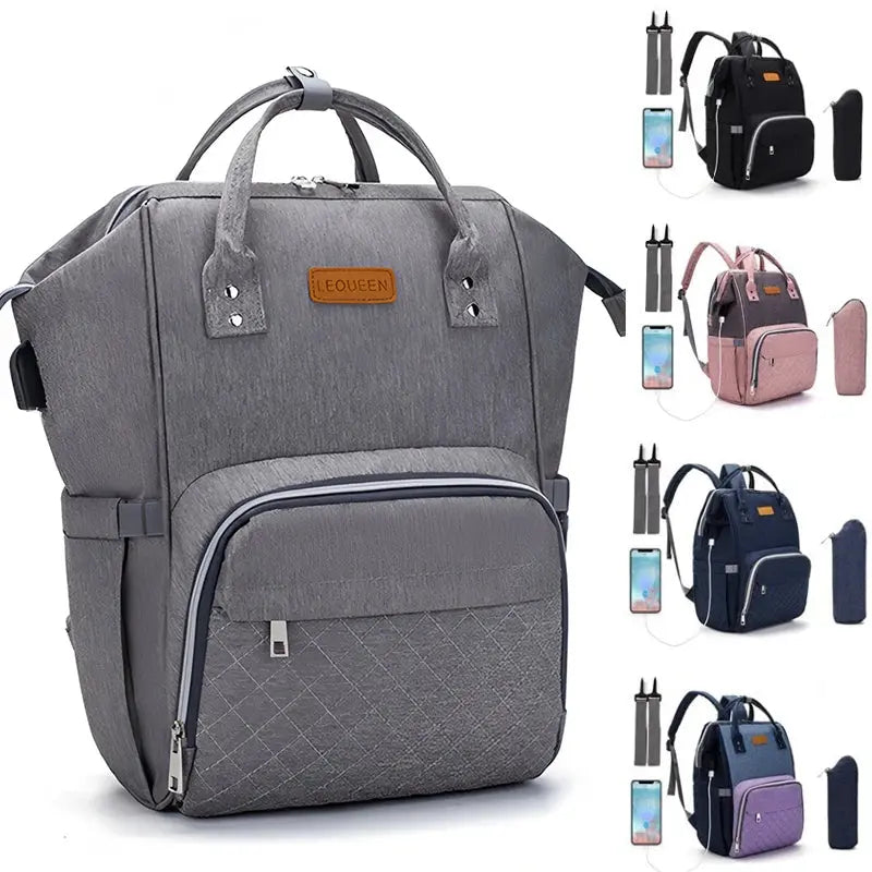 Sac à Dos à Langer LEQUEEN® grandiravecbebe