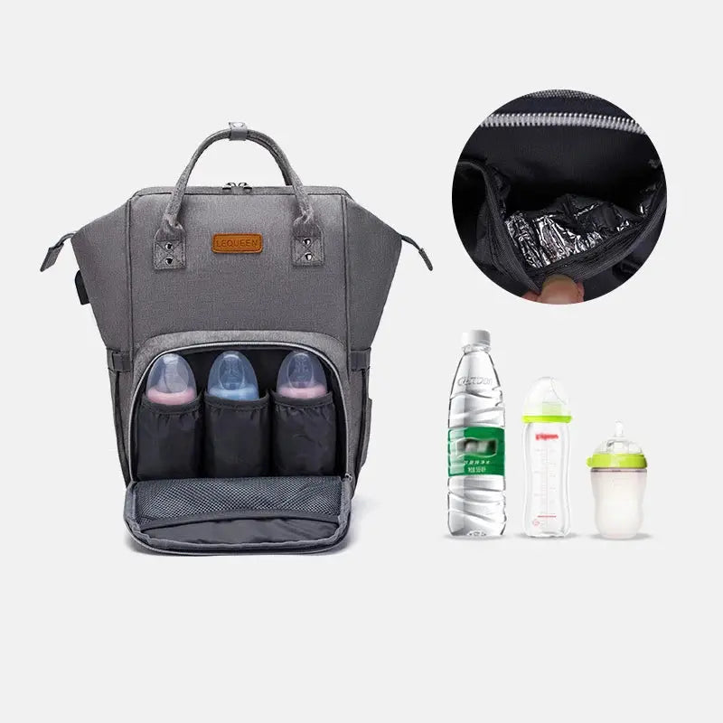 Sac à Dos à Langer LEQUEEN® grandiravecbebe